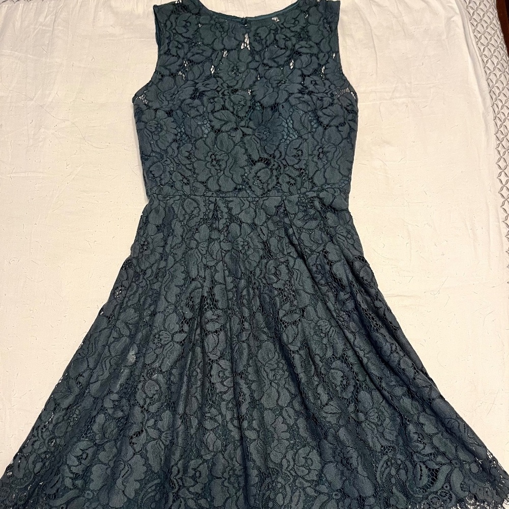 Hitherto Forest Green Dress